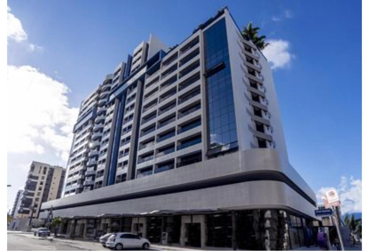 Luxo 1406 - Quarto E Sala Com Varanda Frente Mar Ponta Verde Maceió Εξωτερικό φωτογραφία