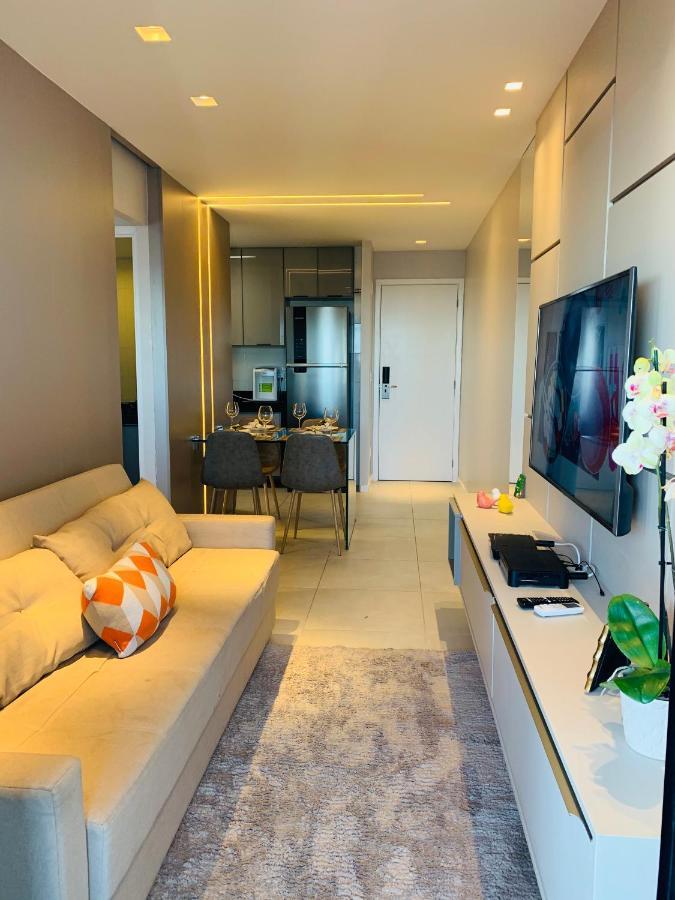 Luxo 1406 - Quarto E Sala Com Varanda Frente Mar Ponta Verde Maceió Εξωτερικό φωτογραφία
