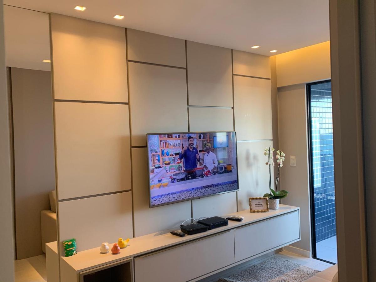 Luxo 1406 - Quarto E Sala Com Varanda Frente Mar Ponta Verde Maceió Εξωτερικό φωτογραφία