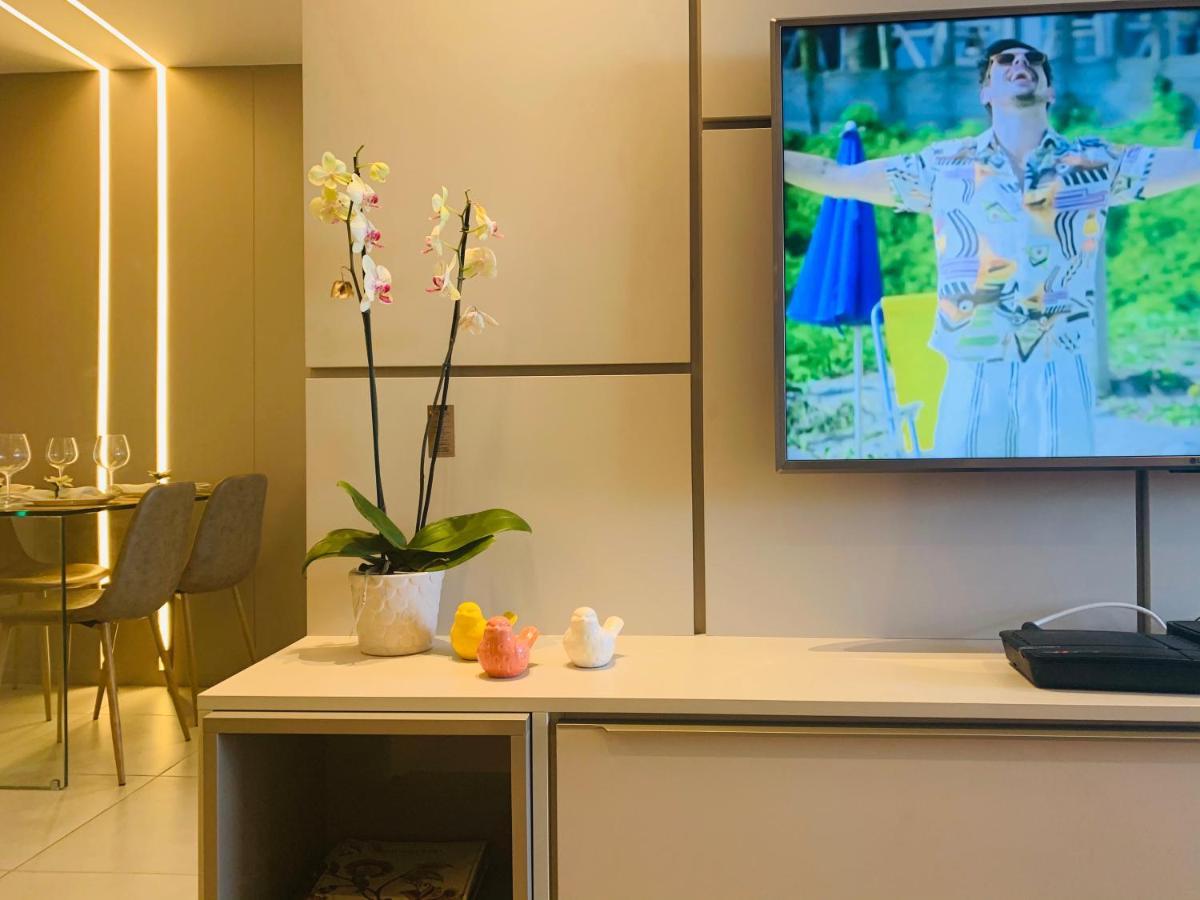 Luxo 1406 - Quarto E Sala Com Varanda Frente Mar Ponta Verde Maceió Εξωτερικό φωτογραφία