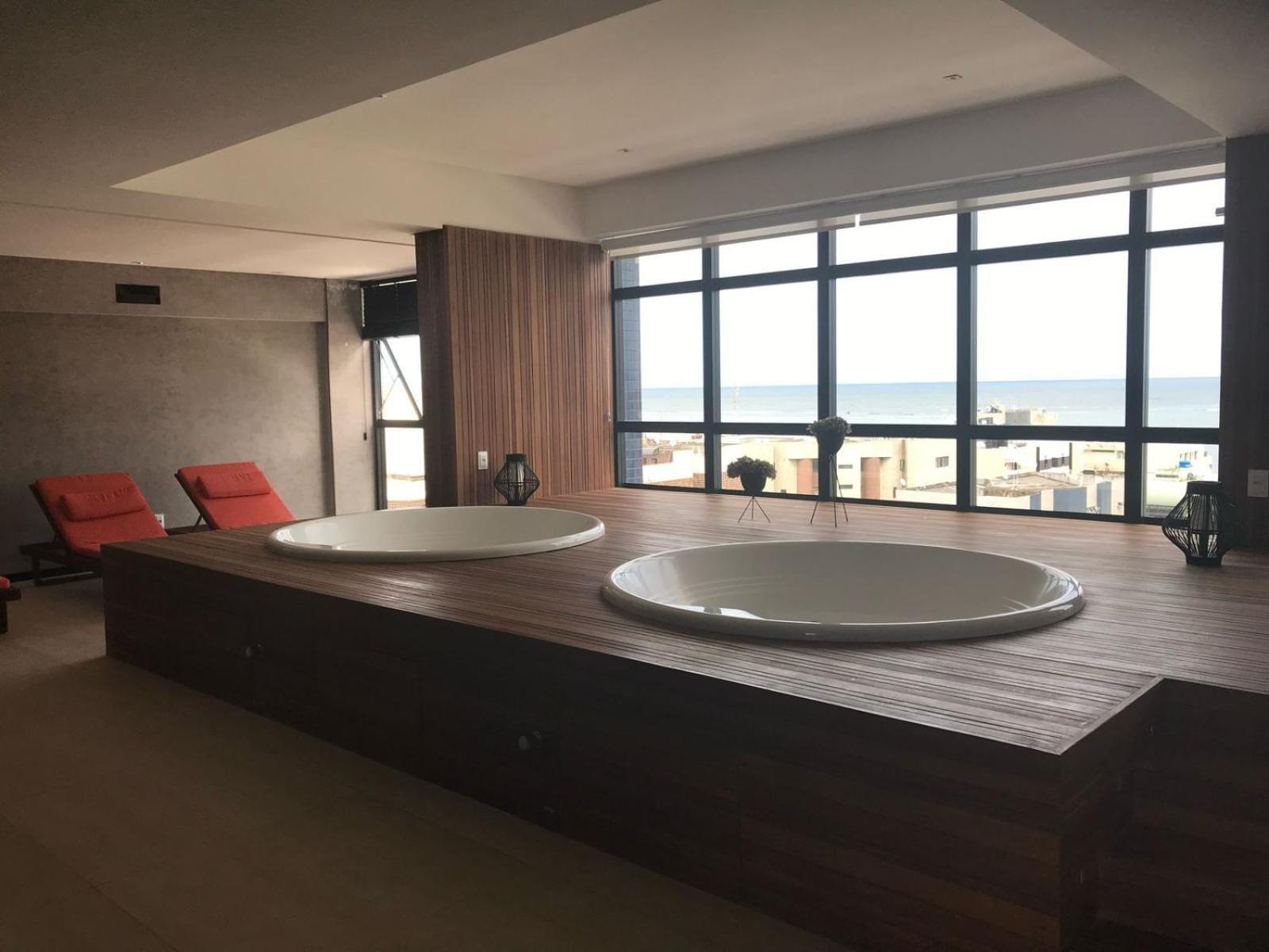 Luxo 1406 - Quarto E Sala Com Varanda Frente Mar Ponta Verde Maceió Εξωτερικό φωτογραφία